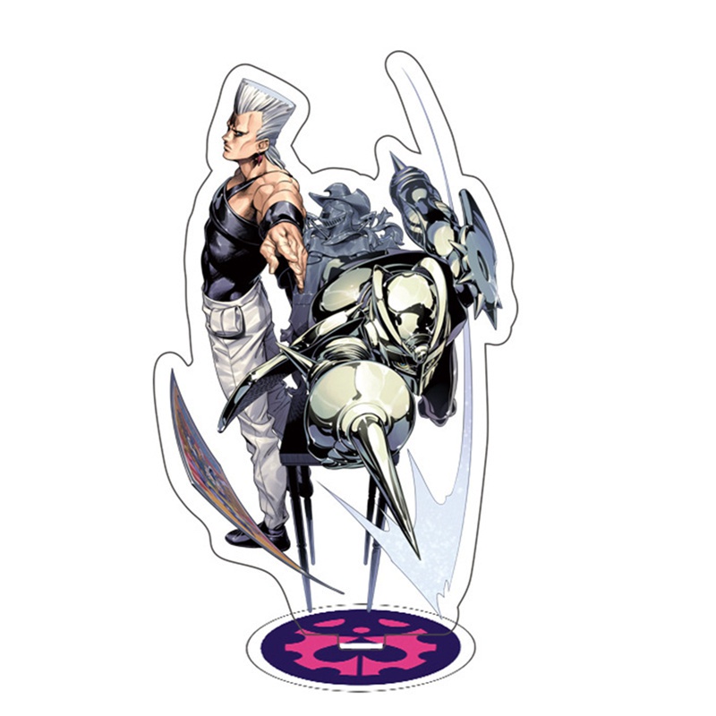 flowersqueen Mô hình acrylic trang trí thiết kế nhân vật anime JoJo's Bizarre Adventure