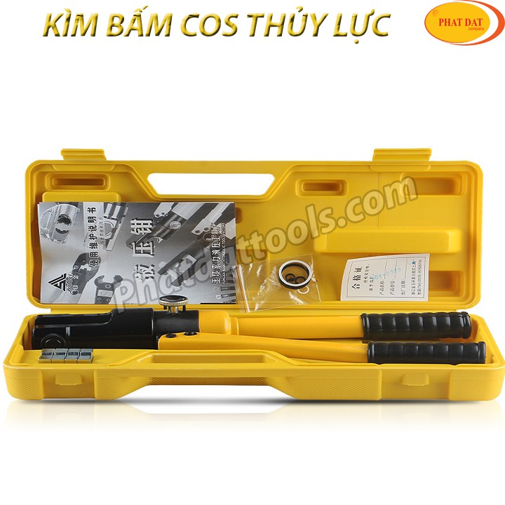 Kìm Bấm Đầu Cos Thủy Lực YQK300-Kìm Ép Cos Thủy Lực YQK300-Bảo hành 6 tháng