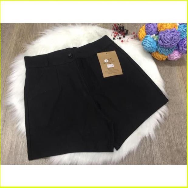 QUẦN SHORT tuyết mưa 1 ly cạp cao