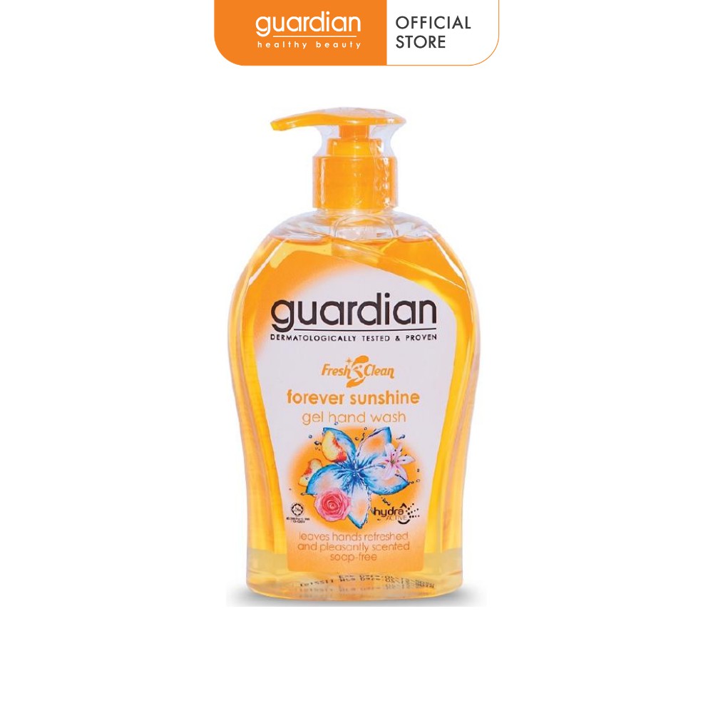 Gel rửa tay Guardian Fresh Clean Forever Sunshine 500ml