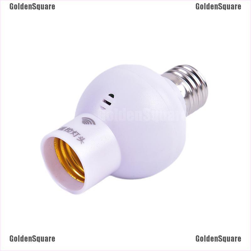Giá Đỡ Bóng Đèn E27 Cảm Biến Âm Thanh Không Dây Điều Khiển Từ Xa