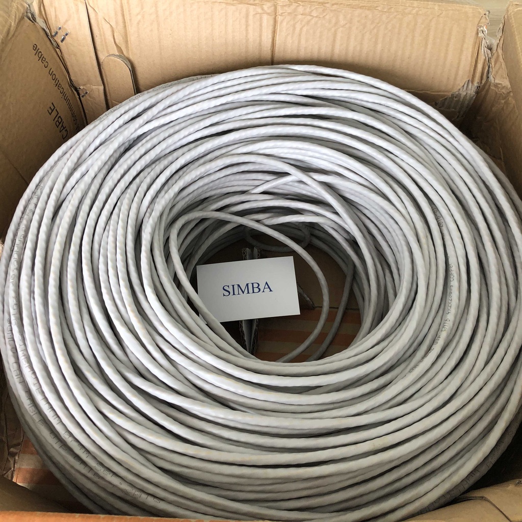 1 dây cáp mạng CAT6 UTP SUMLO 4 đôi Đồng nguyên chất loại tốt, truyền dữ liệu tốt, dài 5m/10m/15m/20m - bấm sẵn 2 đầu
