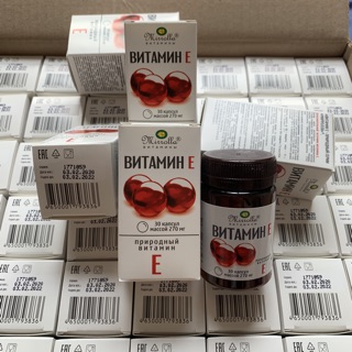 Vitamin e đỏ 270mg mirrolla của NGA(30v) HSD 2022