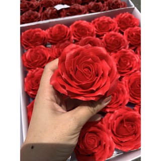 Đầu bông hoa sáp 7 lớp đẹp hàng loại 1 kho Miền Nam