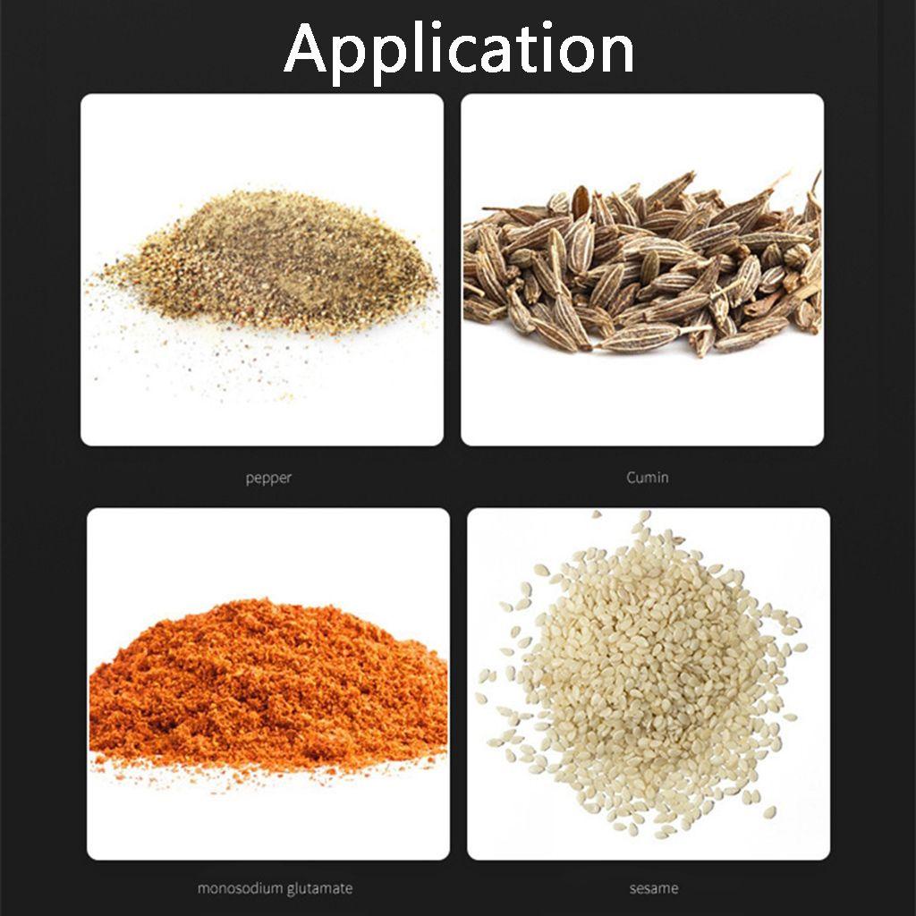 Hộp Đựng Gia Vị NICKOLAS Bằng Thép Không Gỉ Có Nắp Xoay Dễ Dàng Làm Sạch Cho Ớt / Tỏi / Thịt Nướng