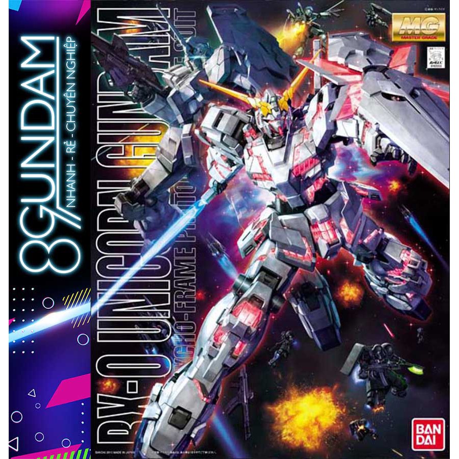 Mô Hình Lắp Ráp Gundam MG RX-0 Unicorn OVA