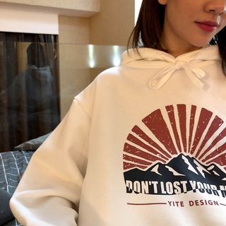 Thời trang nữ và áo len hoodie size lớn thoải mái