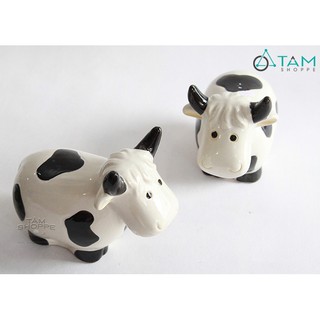 Tượng con bò sữa gốm TCV-BO-01