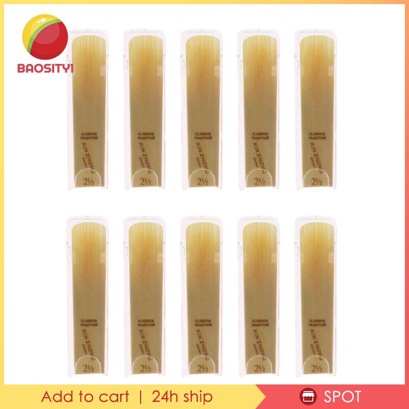 [Baosity1] Gói 10 Phụ Kiện Kèn Alto Saxophone Performs 2 1 / 2 Thuần Khiết