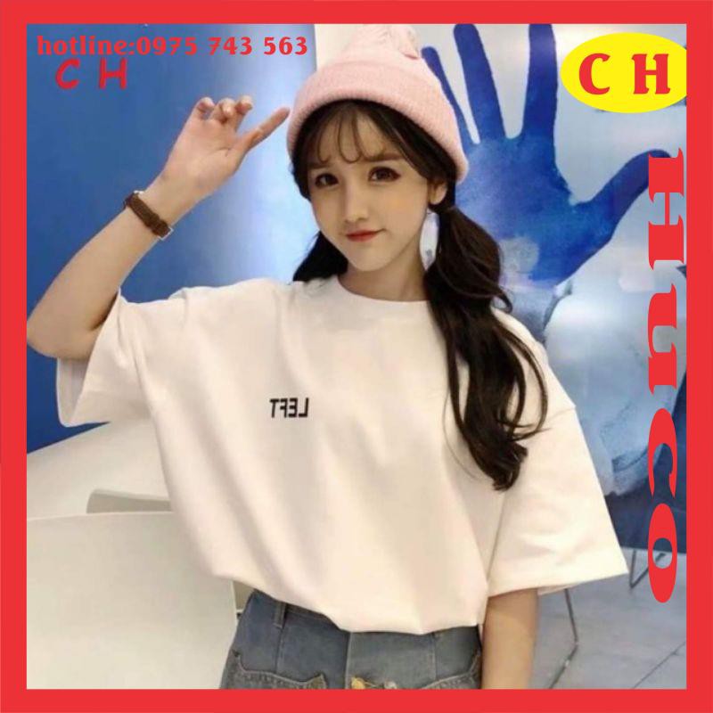 áo phông hè, thun tay lỡ logo đơn giản basic chất cotton thời trang nam nữ, cặp đôi, nhóm form unisex freesize ulzzang