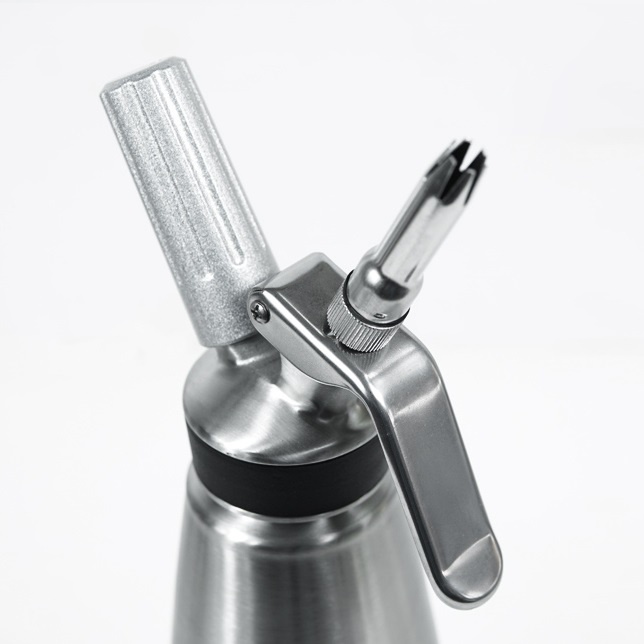 Bình xịt kem tươi Mosa 500ml 1000ml 1L 2L Bình Inox cao cấp bóng đẹp siêu bền