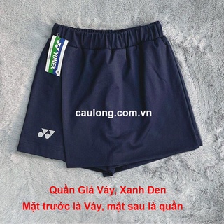 Quần giả váy cầu lông yonex 667 xanh đen