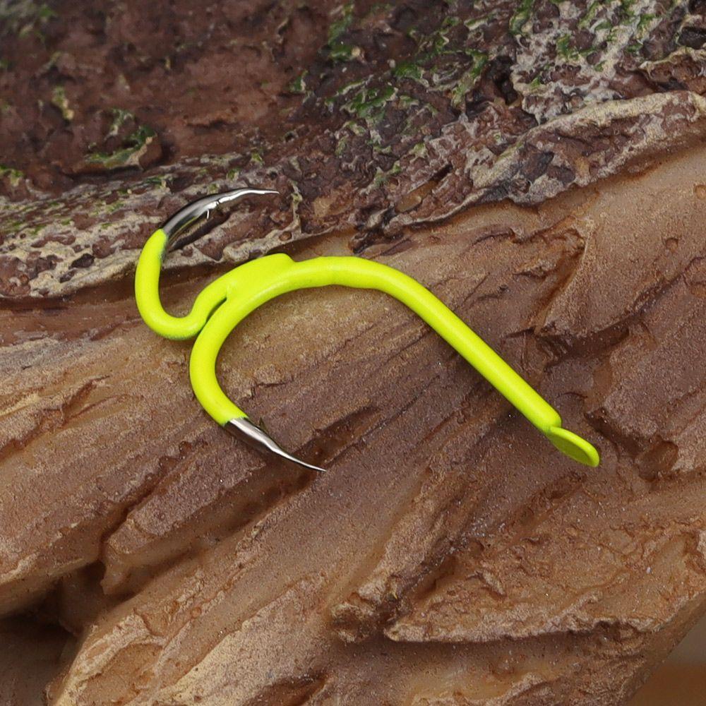 SHOUKEY Set 10 Lưỡi Câu Cá Bằng Thép Cacbon Chất Lượng Cao