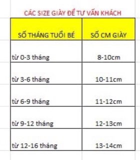 Sét giầy nơ cho bé( ảnh thật )