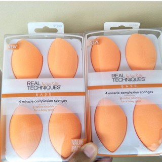 TÁCH SET MÚT REAL TECHNIQUES MIRACLE COMPLEXION SPONGE