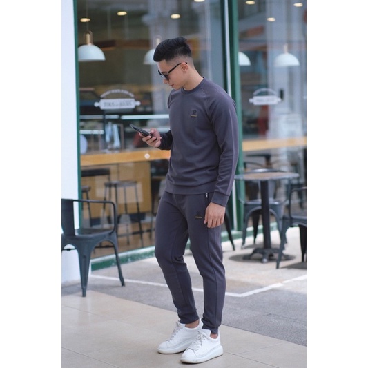 ✅Bộ Nỉ Nam Thu Đông Cao Cấp,Chất Nỉ Da Cá Loại 1,Thêu Logo Đẳng Cấp