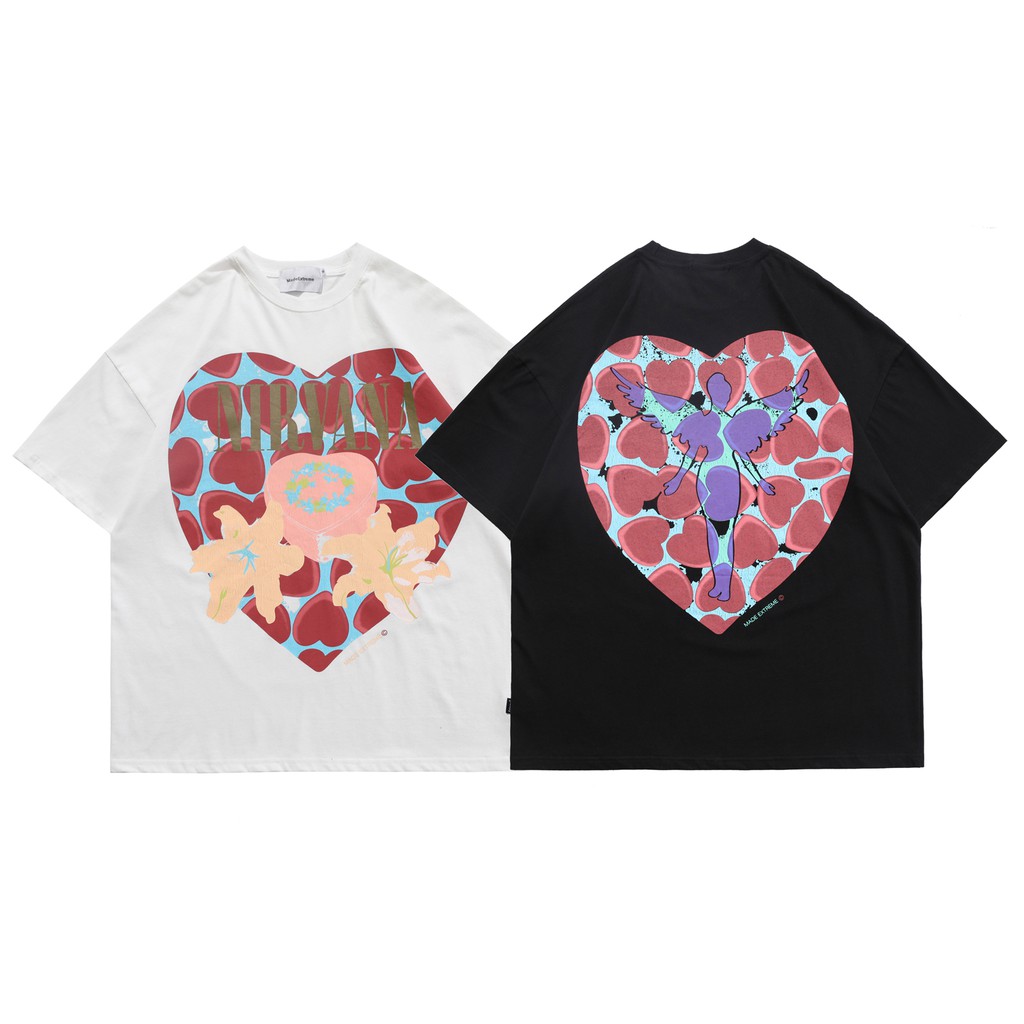 Áo phông Tshirt Made Extreme Nirvana Hearts Jersey