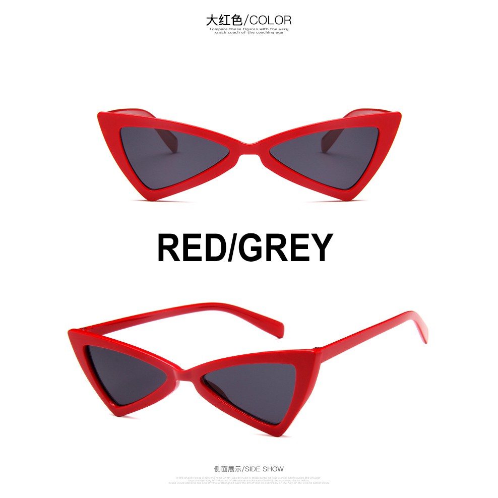 Kính Mát Nam Nữ Gọng Tam Giác Phong Cách Hip Hop | BigBuy360 - bigbuy360.vn