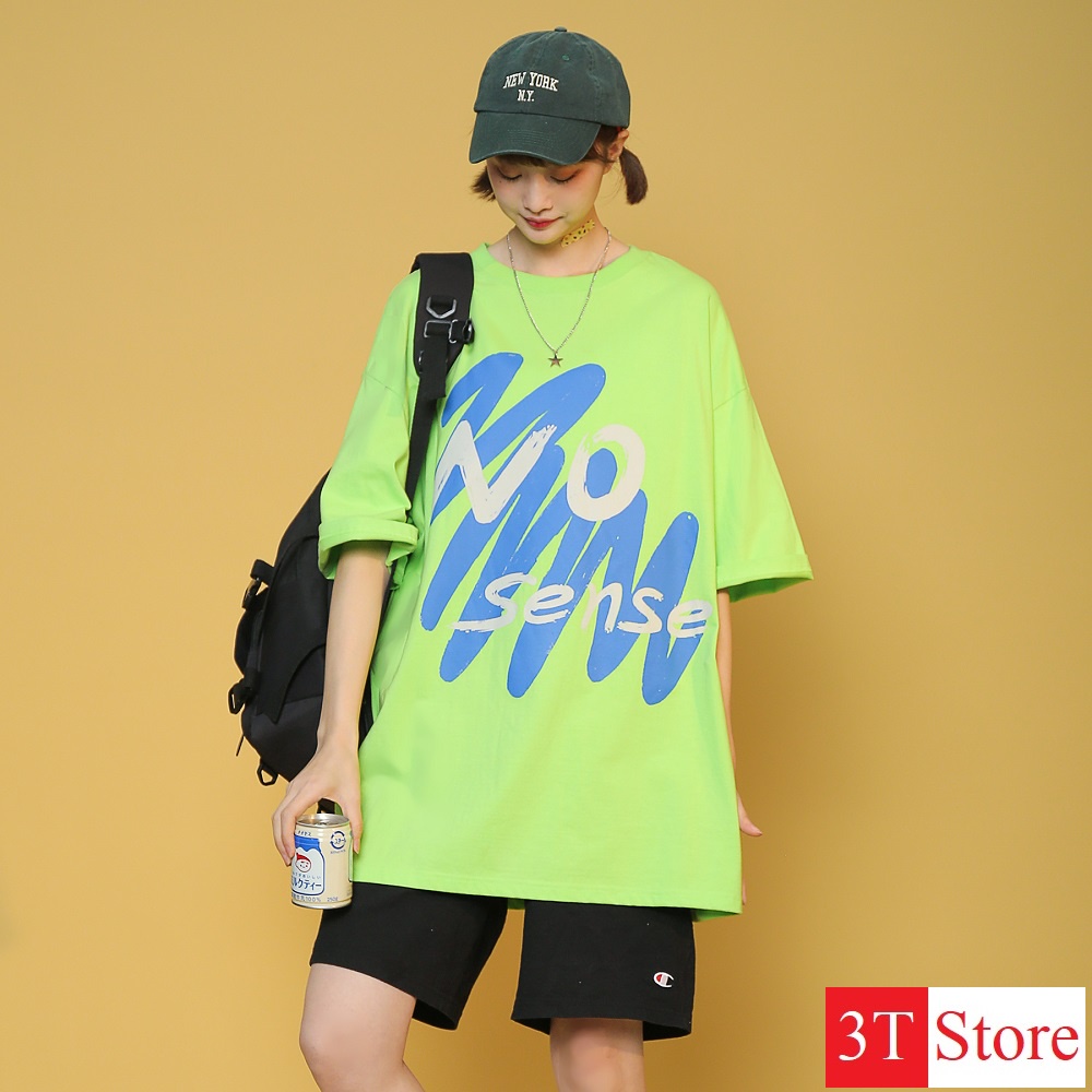 [Video + Ảnh Thật]  Áo Thun Tay Lỡ Freesize Unisex HotTrend - No Sense | BigBuy360 - bigbuy360.vn