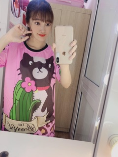 Đầm Thun Lạnh 3D THAILAN