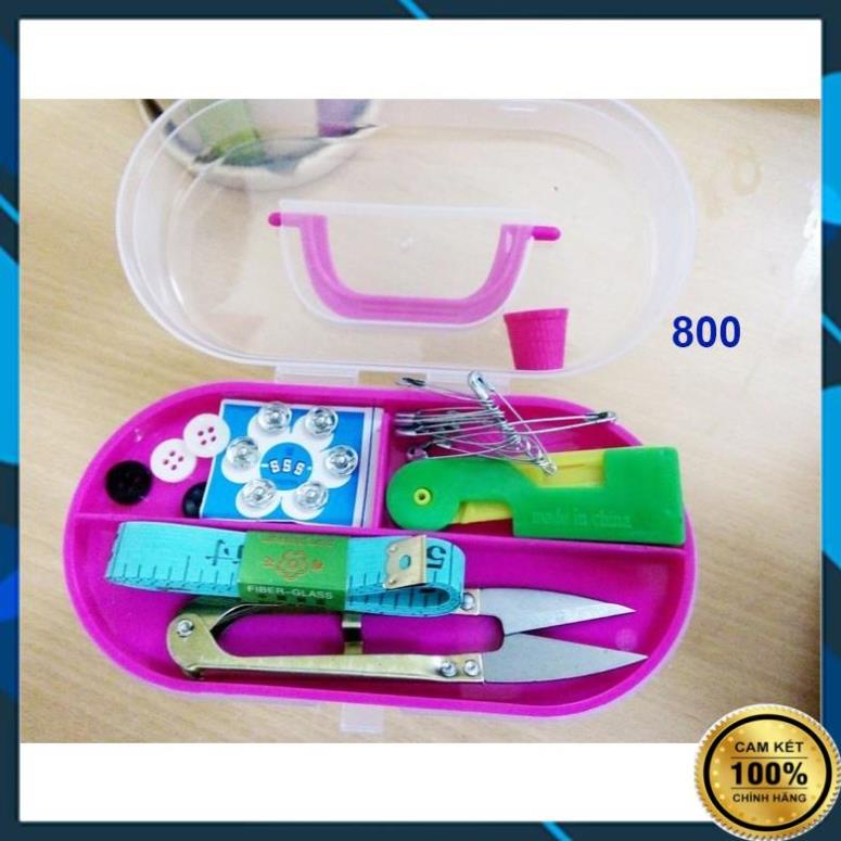 HỘP KIM CHỈ ĐA NĂNG - kim chỉ may - hộp kim chỉ mini- tất cả nội trợ cần.