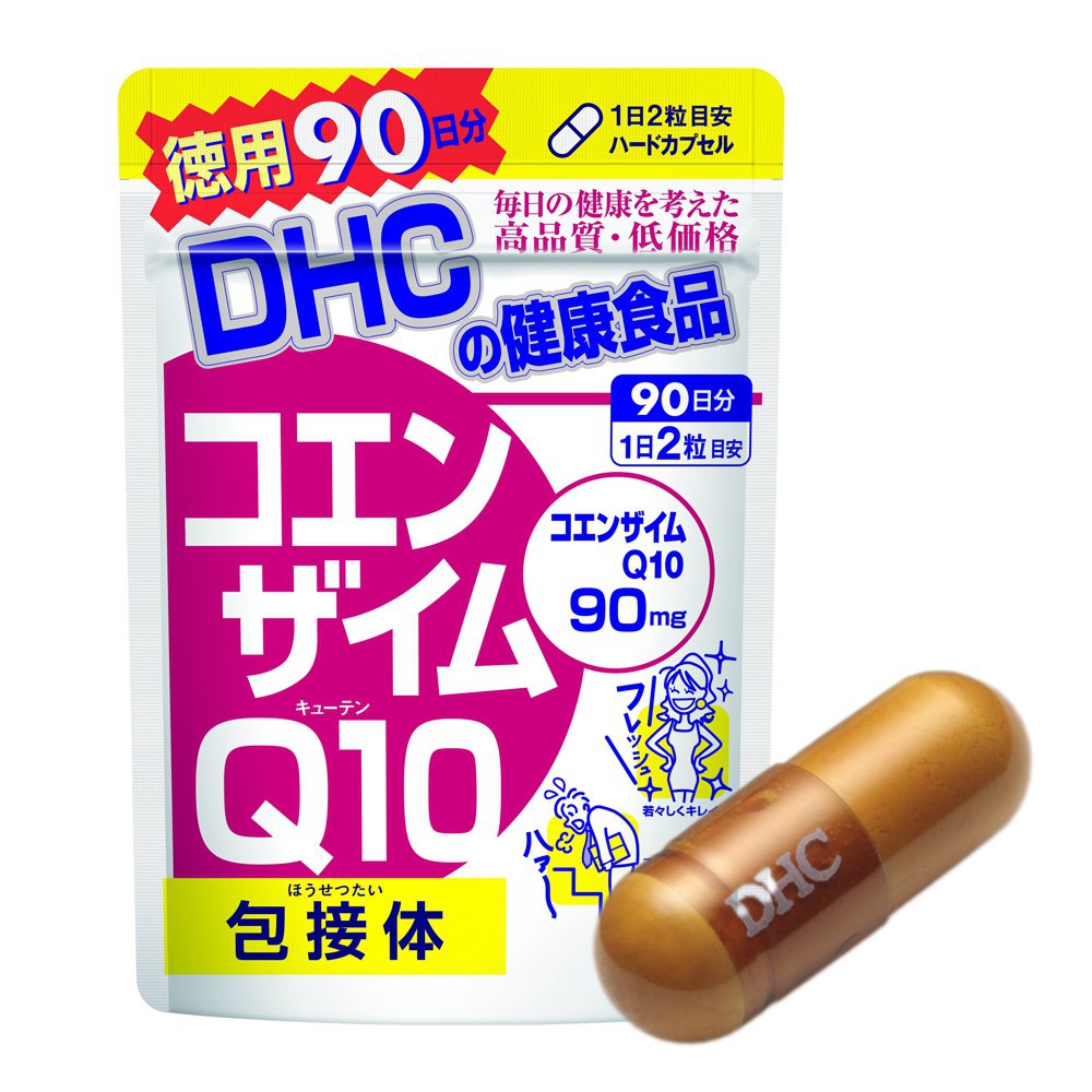 [Mã COSGLORIAT4 -8% đơn 250K] Viên uống Chống lão hóa trẻ da DHC COENZYME Q10