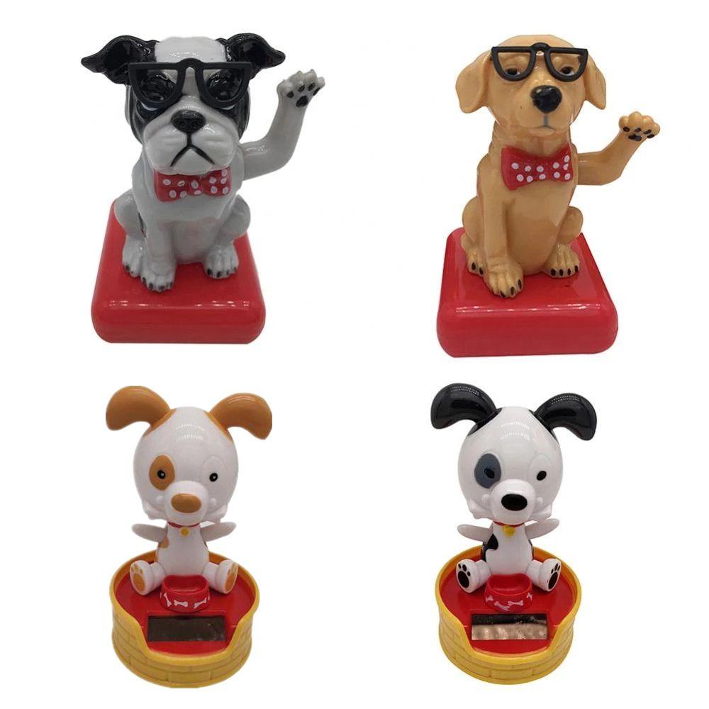 Đồ Chơi Hình Chú Chó Nhảy Múa Chạy Bằng Năng Lượng Mặt Trời Dùng Trang Trí Xe Hơi