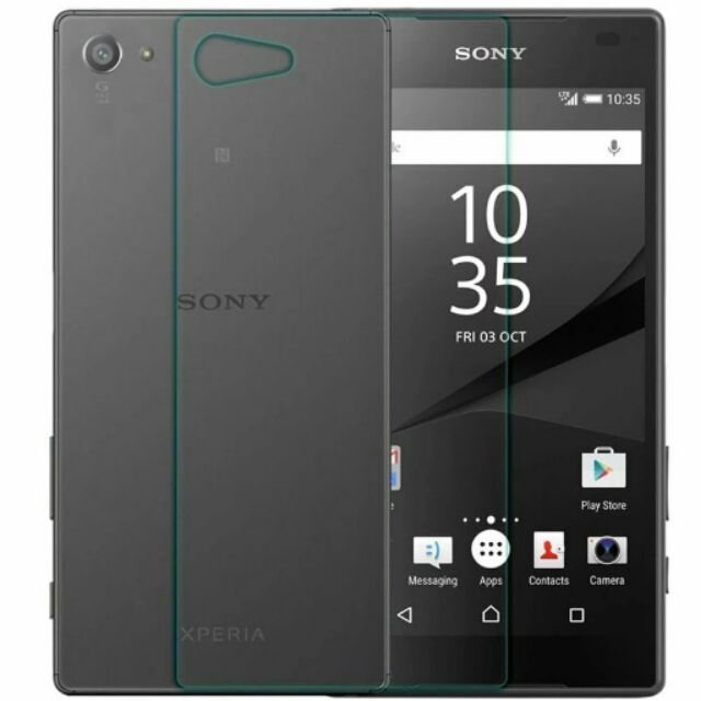 Kính cường lực Z5 mặt sau sony(trong suốt)