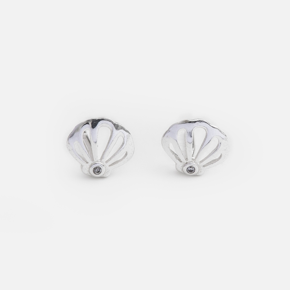 Bông Tai Bạc Nữ 925-Vỏ Sò Độc Lạ-KaT Jewelry