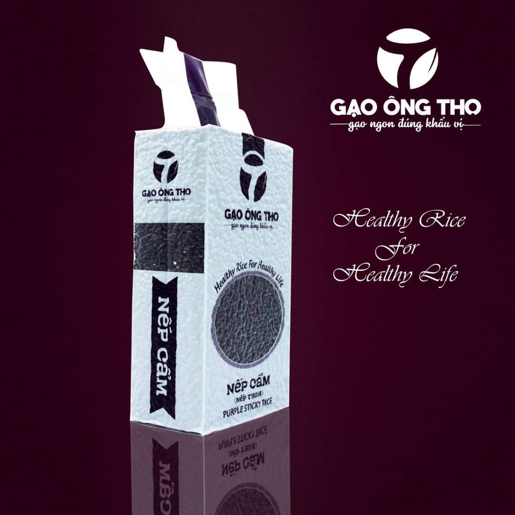 [𝐆𝐢𝐚́ 𝐫𝐞̉ 𝐧𝐡𝐚̂́𝐭 ] -  Gạo Nếp cẩm ( nếp tím than) 1kg (sữa chua nếp cẩm)