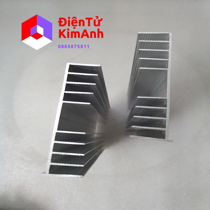 Tản nhiệt nhôm 10 cánh 11x30x2.5cm