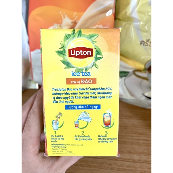 Trà Lipton Đào Hoà Tan-224g
