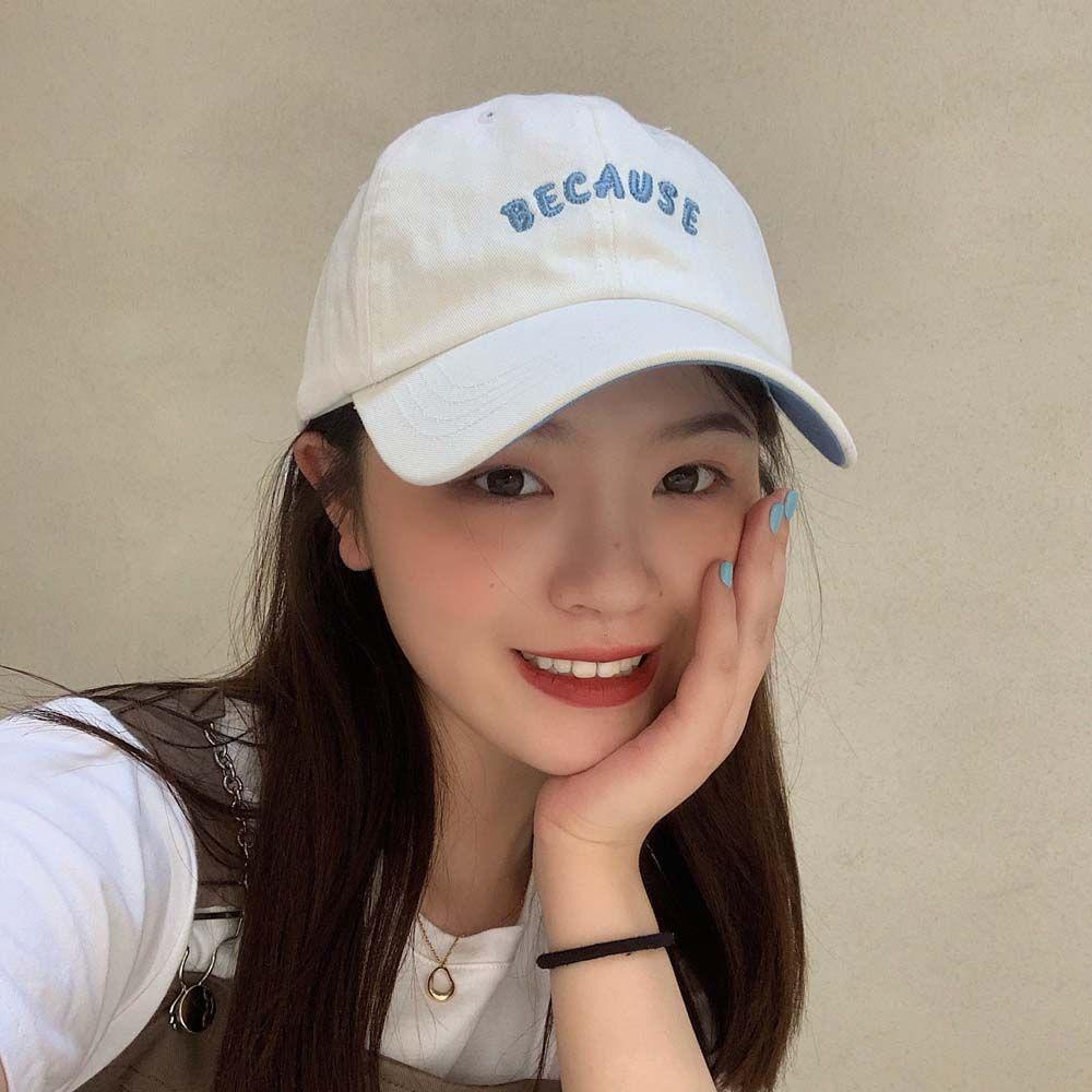 Mũ Lưỡi Trai Cotton Thêu Chữ Tinkle Thời Trang Cho Nữ