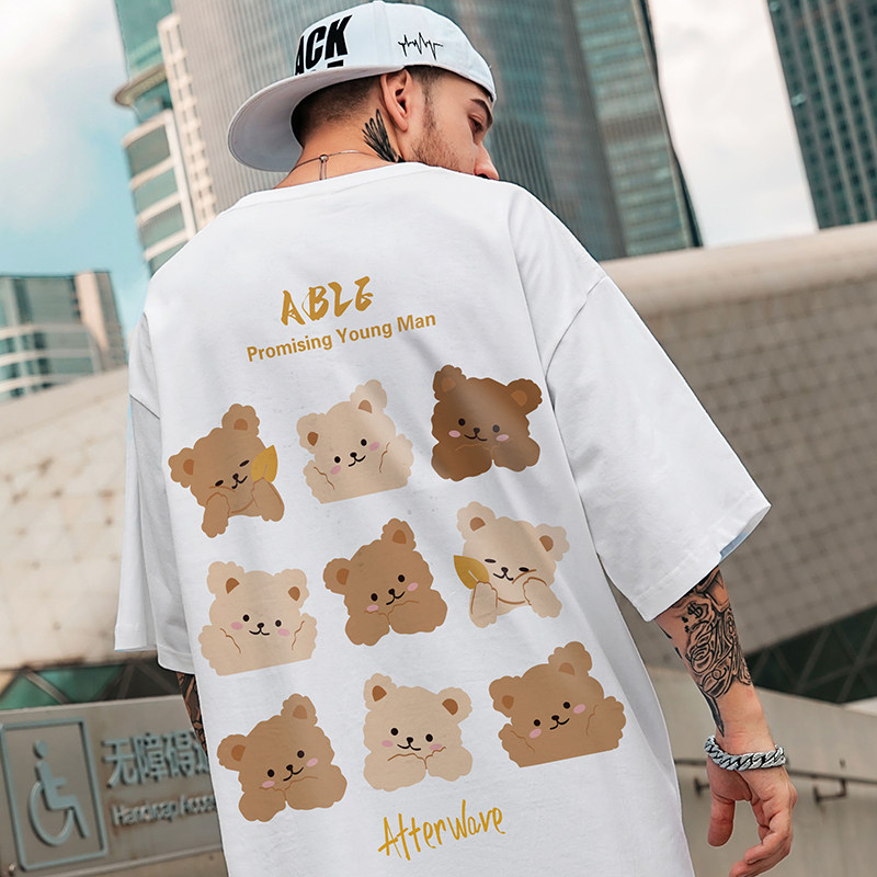 Áo Phông Cho Nam Nữ Tay Lỡ Dáng Dài Rộng Thời Trang Hàn Size S-8XL