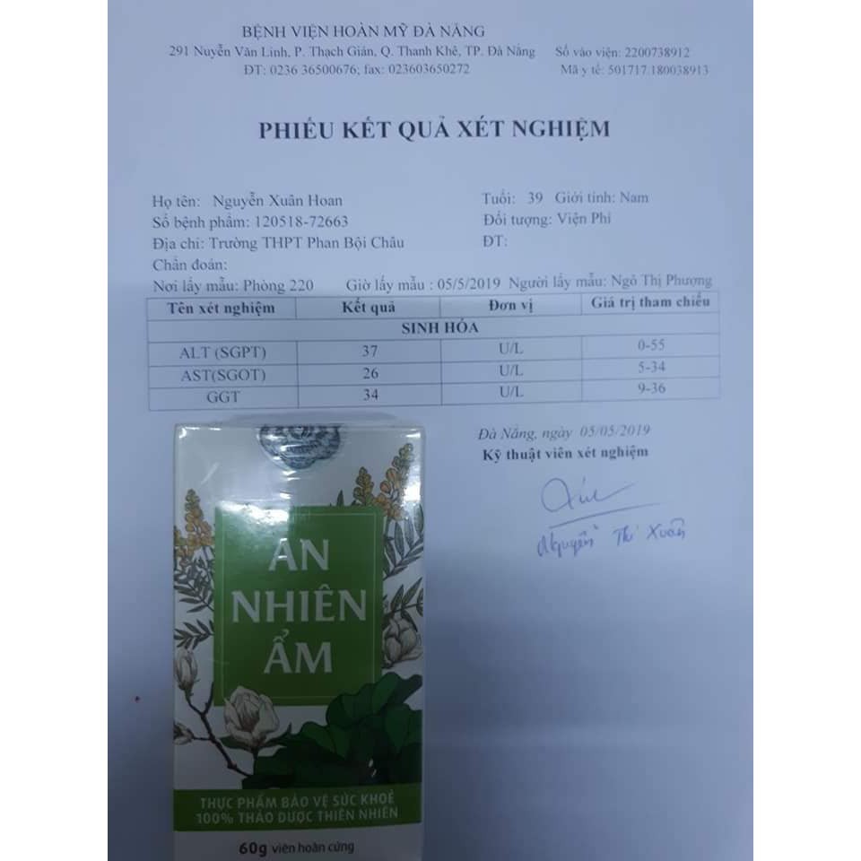 AN NHIÊN ẨM - GIẢI ĐỘC GAN, HẠ HUYẾT ÁP - Đông Y Vũ Đức