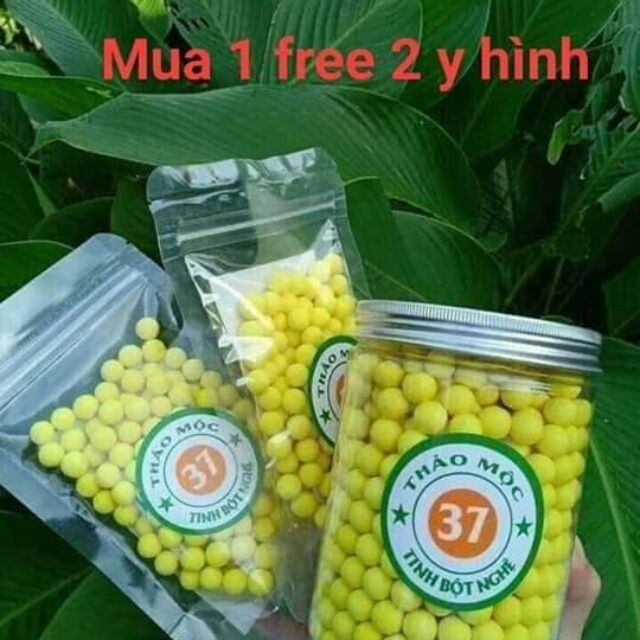 (Tặng quà) Mua 1 tặng 2: khi mua 1 hũ 500g viên nghệ mật ong được tặng 2 túi zip viên nghệ trị giá 180k