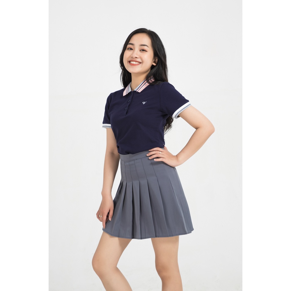 Áo thun polo nữ DARNELL, áo thun có cổ ngắn tay chất cotton thông thoáng bền đẹp DN4200