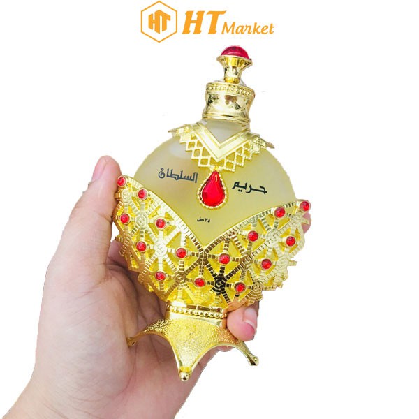 Tinh dầu dubai nữ hoàng đỏ, công chúa vàng 35ml mùi hương ngọt dịu, sexy, nước hoa thơm lâu - HT Market Ship Cực Nhanh
