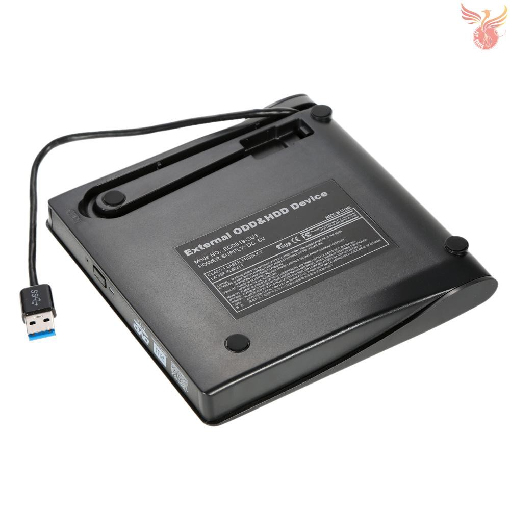 Hộp Đựng Ổ Đĩa Quang Siêu Mỏng Usb 3.0 Sata 12.7mm Cho Pc Laptop Notebook | BigBuy360 - bigbuy360.vn