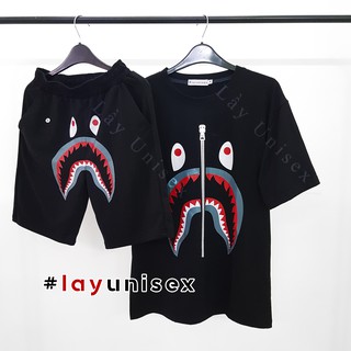 SET áo thun BAPE + Quần short BAPE
