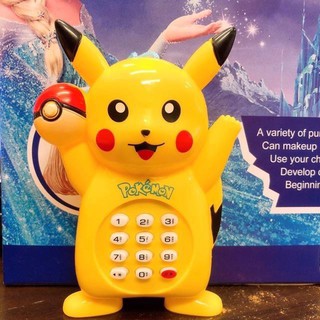 Đồ chơi điện thoại pikachu chạy pin phát nhạc cho bé
