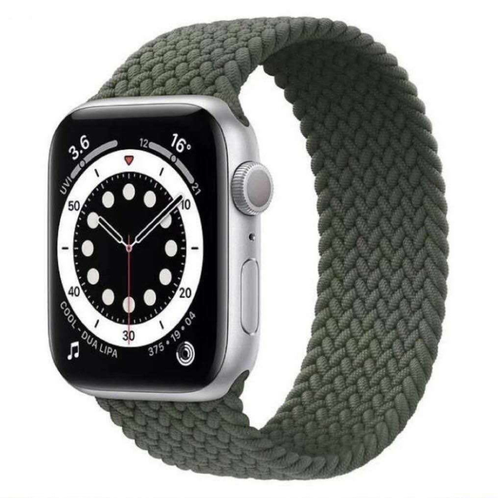 Solo loop strap For Apple watch band 38mm Watch series se 5 4 3 42mm Elastic belt bracelet Apple watch 6 band 44mm 40mm