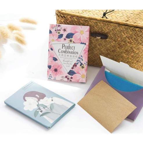 Giấy thấm dầu gói 50 tờ