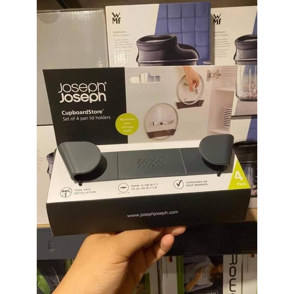 Set 4 giá treo nắp vung Joseph Joseph