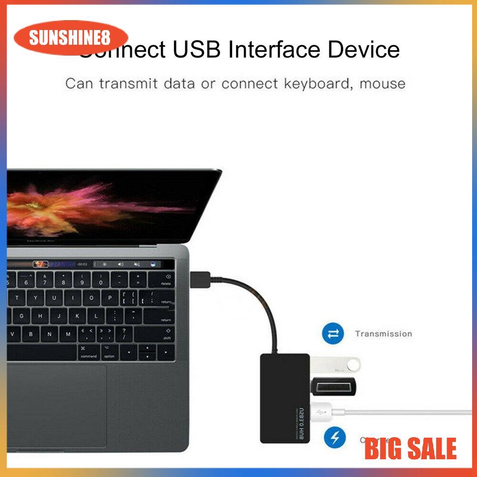 Bộ Chia 4 Cổng Usb 0504 Cho Điện Thoại, Máy Tính Bảng