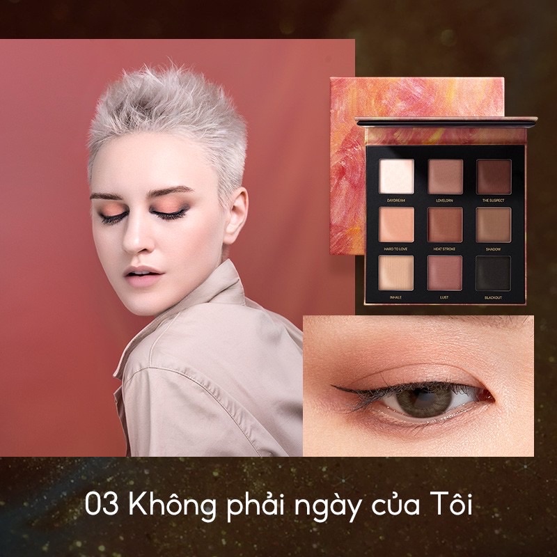 Phấn mắt Perfect Dairy Star Dust Eyeshadow palette bảng 9 màu