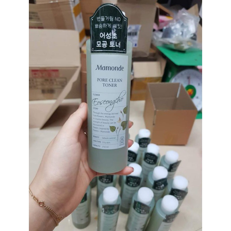 Toner Diếp Cá Mamonde