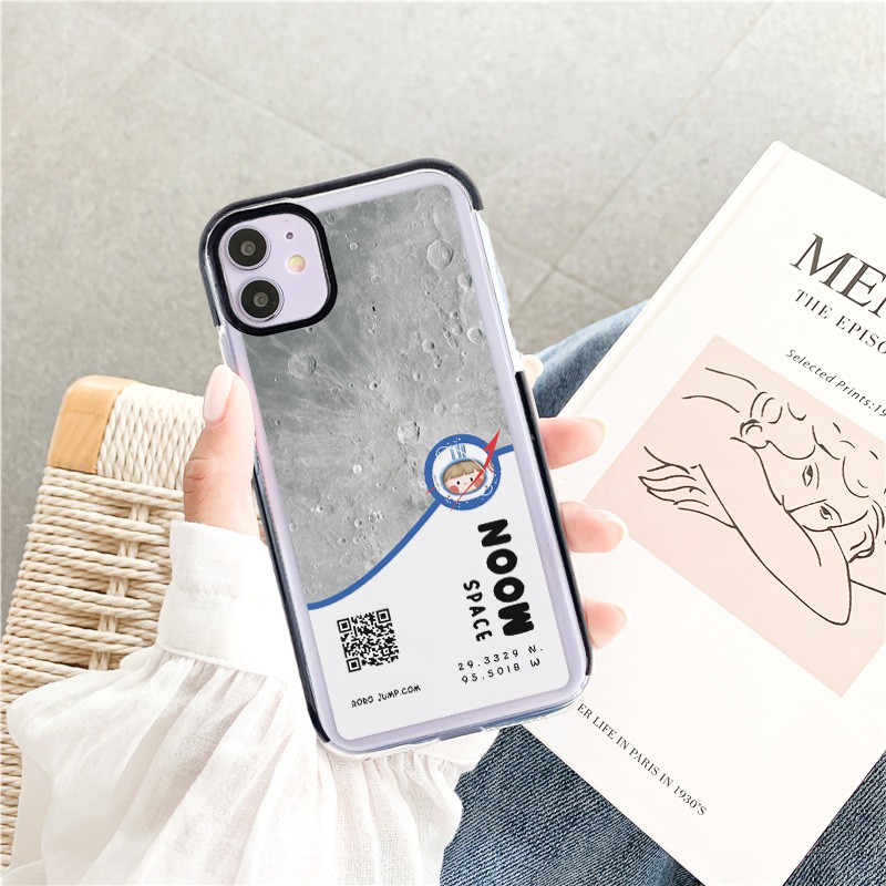 Ốp lưng iphone Roro Moon PM siêu chống sốc 5/5s/6/6plus/6s/6splus/7/7plus/8/8plus/x/xr/xs/11/12/pro/max/plus/promax | BigBuy360 - bigbuy360.vn