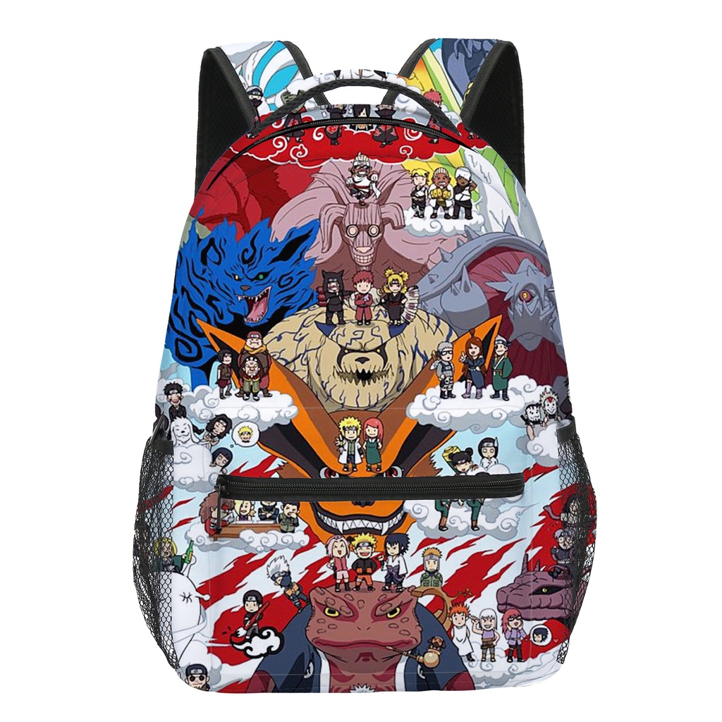 Balo naruto anime balo Đi Học Họa Tiết Hoạt Hình naruto Độc Đáo