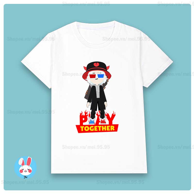 Áo thun Play Together giá rẻ - Vua Trò Chơi - Hình in cực nét dễ thương